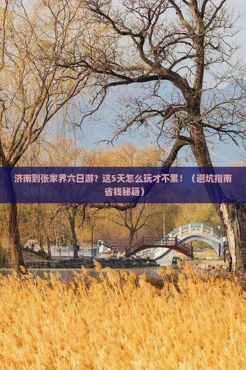 济南到张家界六日游
