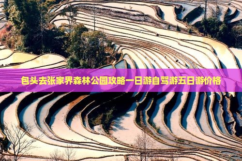 包头去张家界森林公园攻略