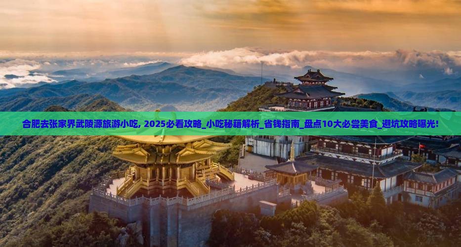 合肥去张家界武陵源旅游小吃