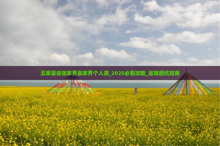 五家渠去张家界袁家界个人游