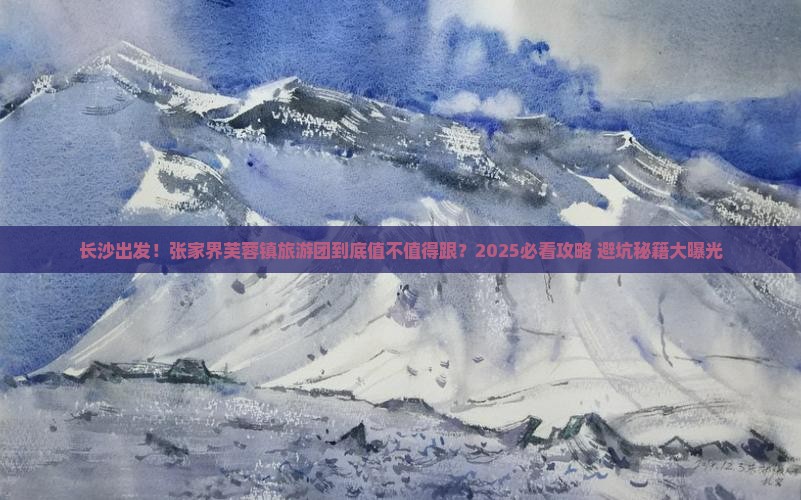 长沙到张家界芙蓉镇大型旅游团