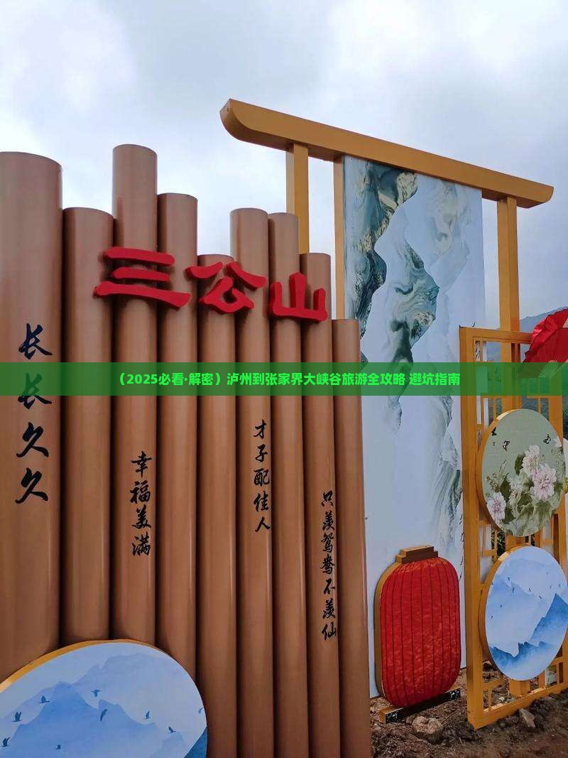 泸州到张家界大峡谷大型旅游团