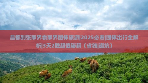 昌都到张家界袁家界团体旅游