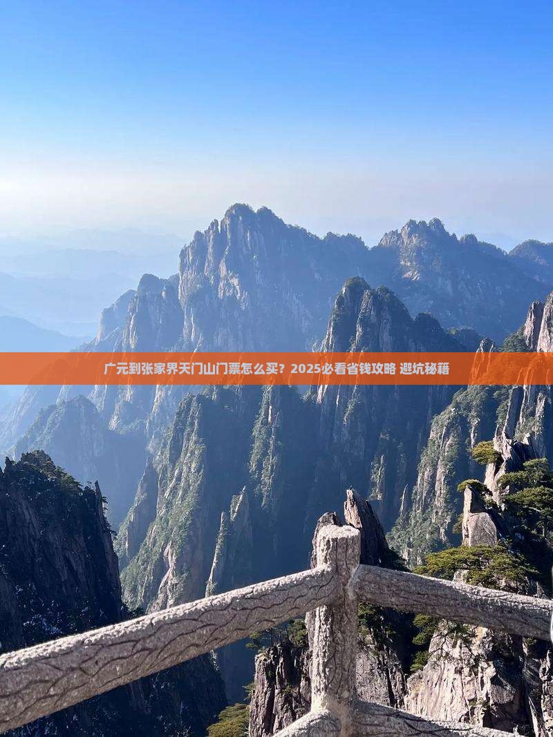 广元到张家界天门山门票