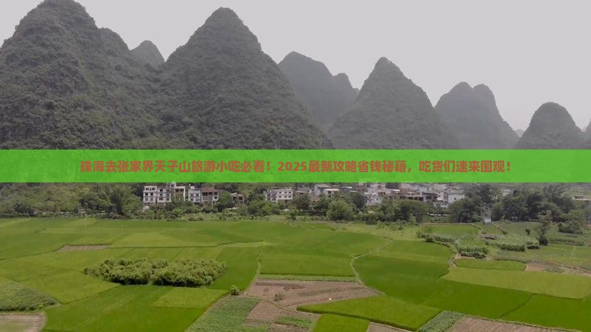 珠海去张家界天子山旅游小吃