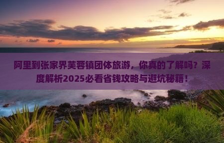 阿里到张家界芙蓉镇团体旅游