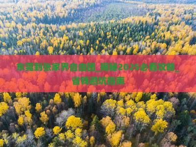 东莞到张家界自由团