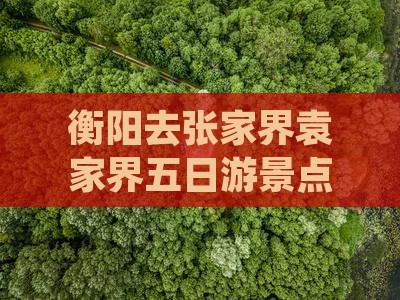 衡阳去张家界袁家界五日游