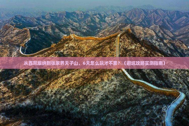 西双版纳去张家界天子山六日游