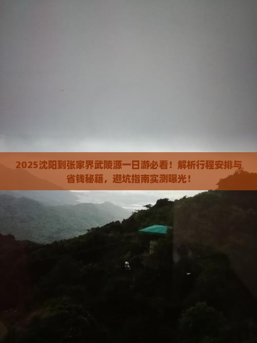 沈阳到张家界武陵源一日