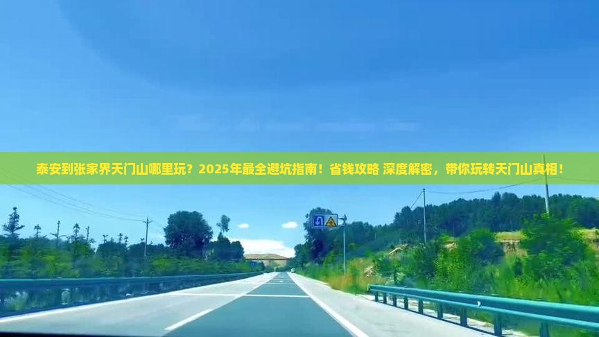 泰安到张家界天门山哪里玩