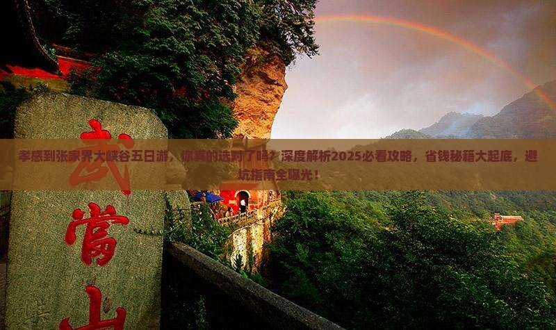 孝感到张家界大峡谷五日游