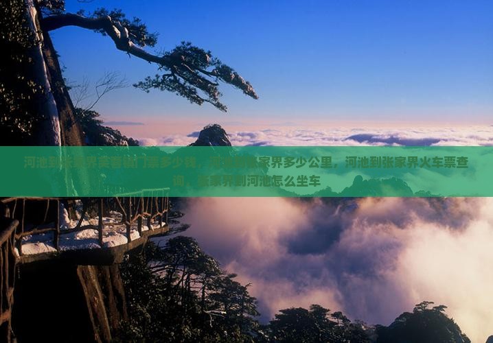 河池到张家界芙蓉镇门票