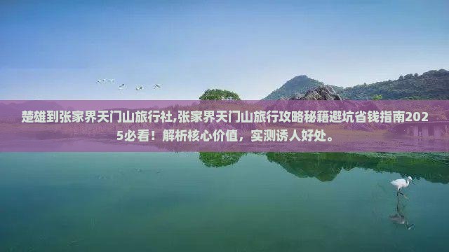 楚雄到张家界天门山旅行社