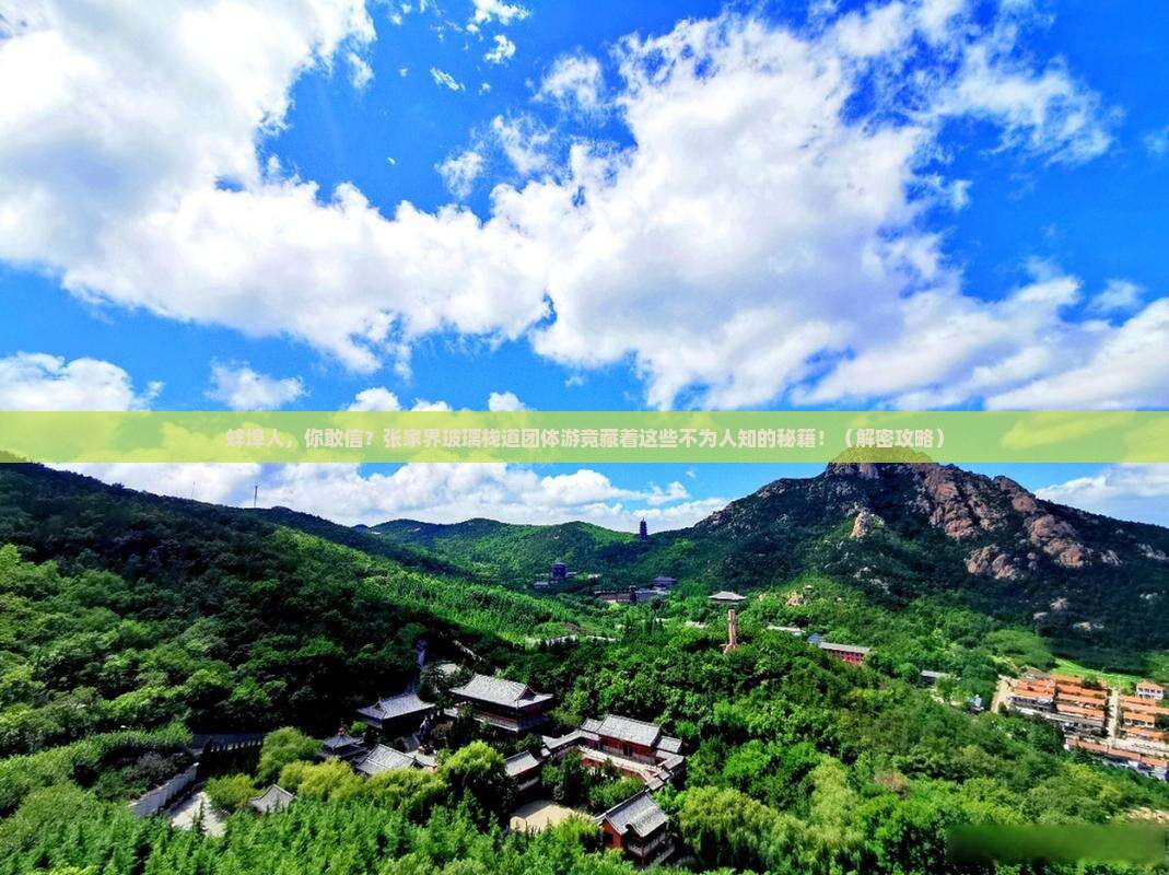蚌埠到张家界玻璃栈道团体旅游