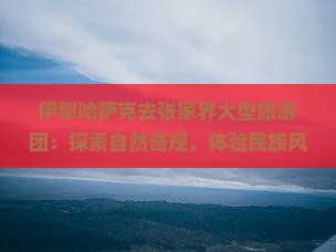 伊犁哈萨克去张家界大型旅游团