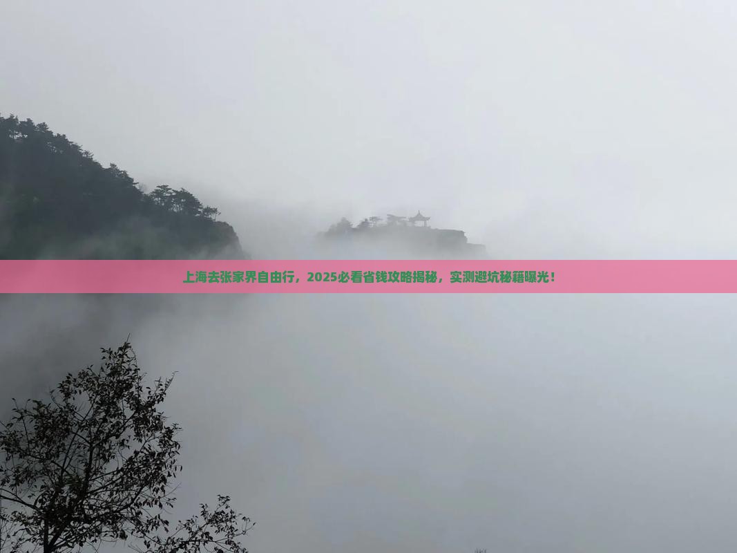 上海去张家界自由行
