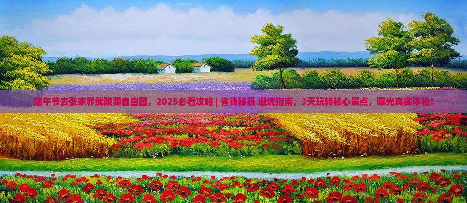 端午节去张家界武陵源自由团