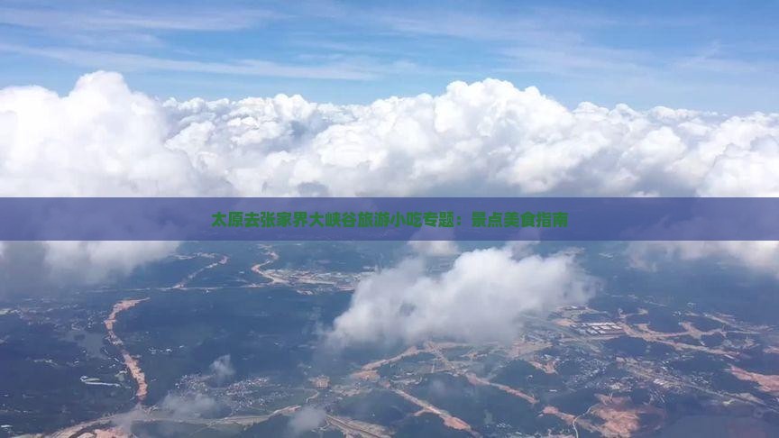 太原去张家界大峡谷旅游小吃