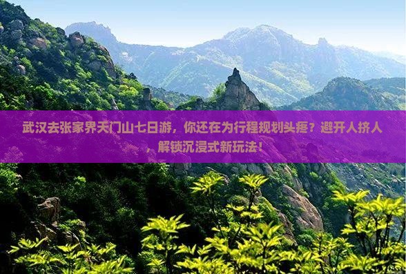 武汉去张家界天门山七日游