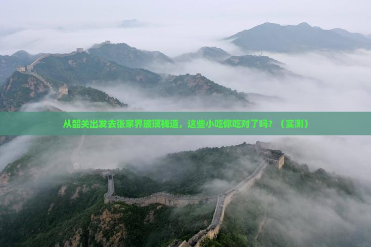 韶关去张家界玻璃栈道旅游小吃