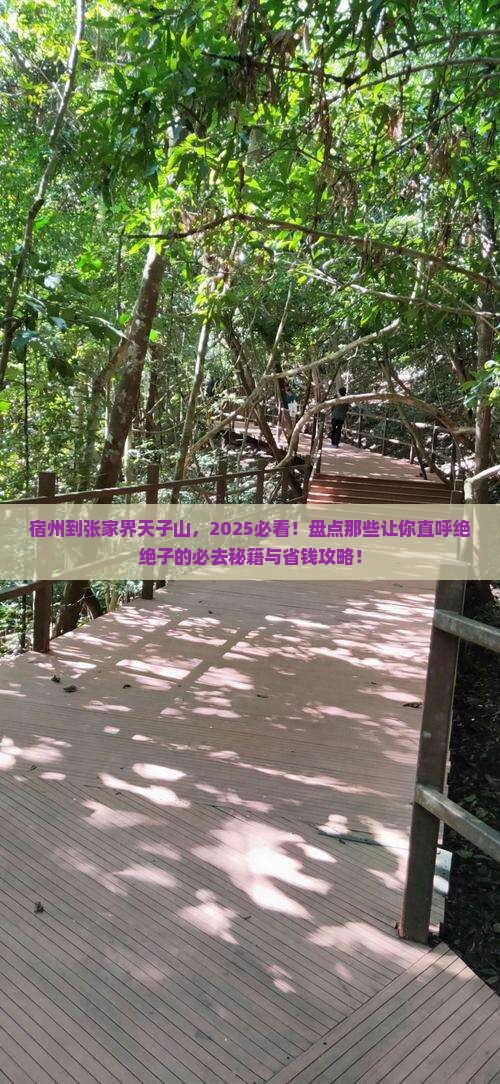 宿州到张家界天子山必去地