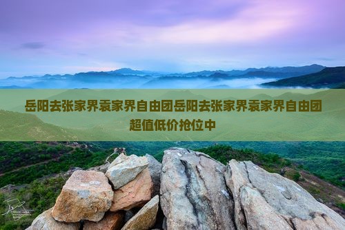 岳阳去张家界袁家界自由团