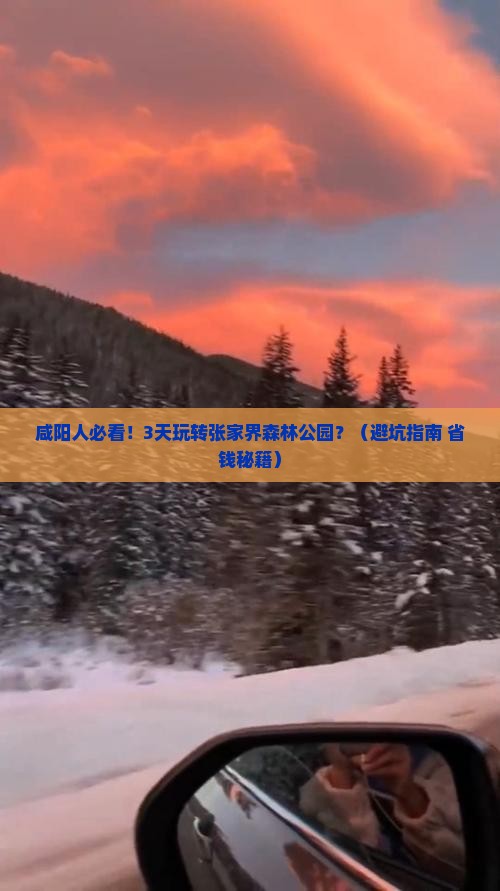 咸阳去张家界森林公园三日游