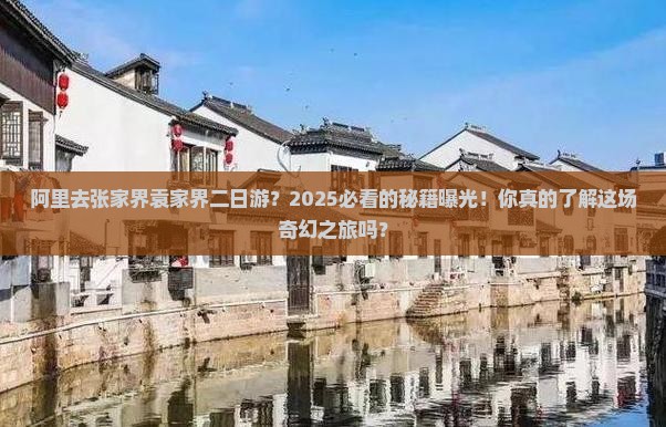阿里去张家界袁家界二日游