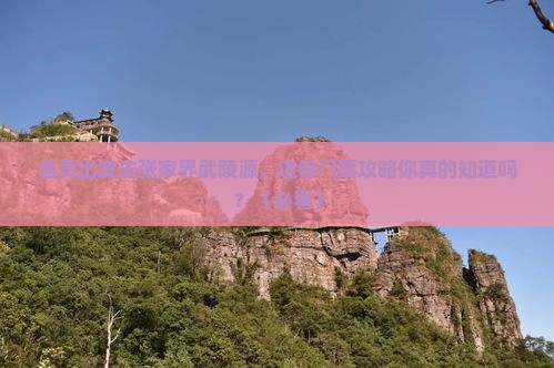 自贡去张家界武陵源门票