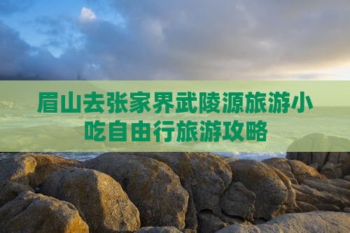 眉山去张家界武陵源旅游小吃