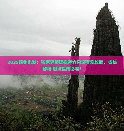 扬州去张家界玻璃栈道六日游