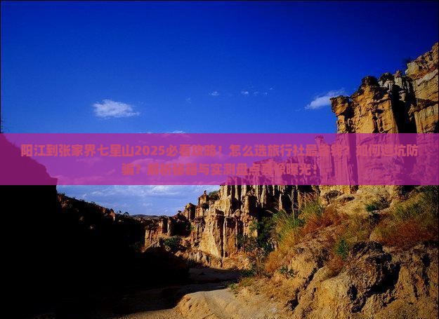 阳江到张家界七星山旅行社