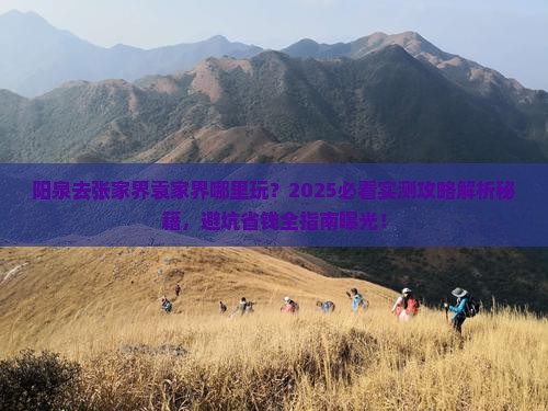 阳泉去张家界袁家界哪里玩