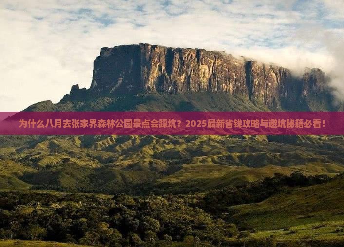 八月到张家界森林公园景点