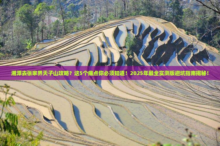 湘潭去张家界天子山攻略