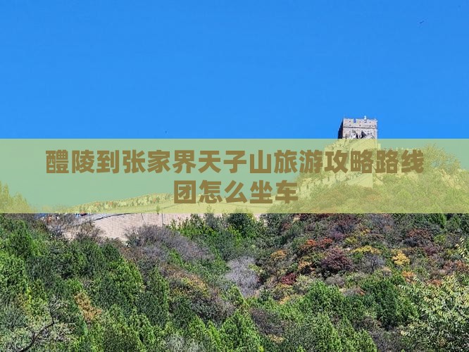 醴陵到张家界天子山旅游