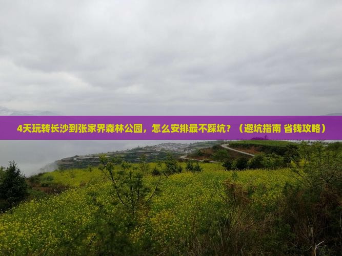 长沙到张家界森林公园四日游