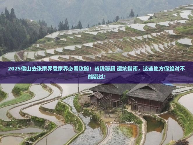 佛山去张家界袁家界必去地