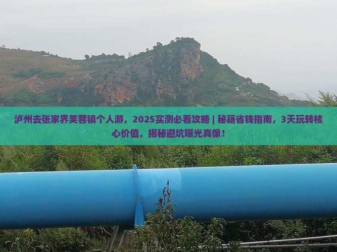 泸州去张家界芙蓉镇个人游