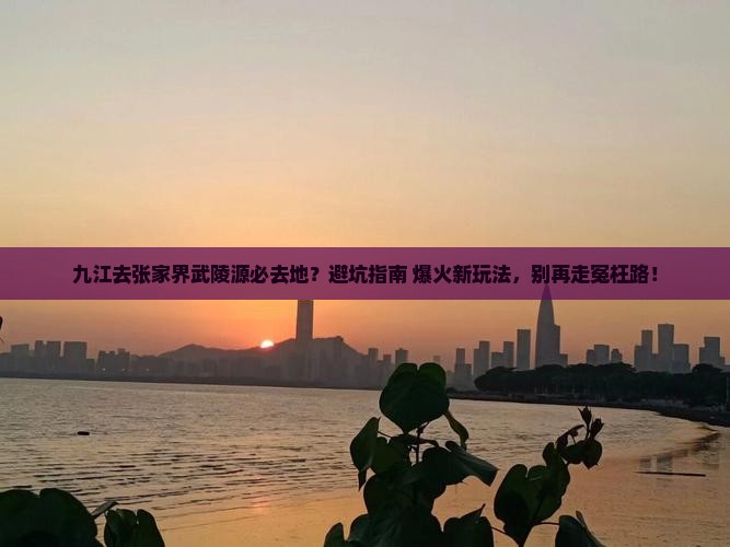 九江去张家界武陵源必去地