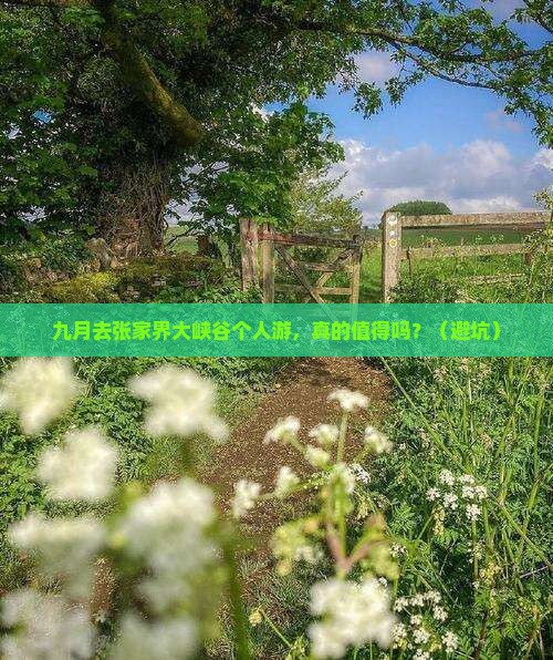 九月到张家界大峡谷个人游