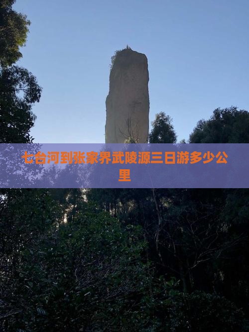七台河到张家界武陵源三日游