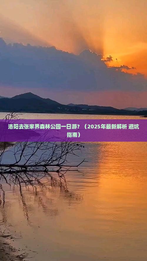 洛阳去张家界森林公园一日