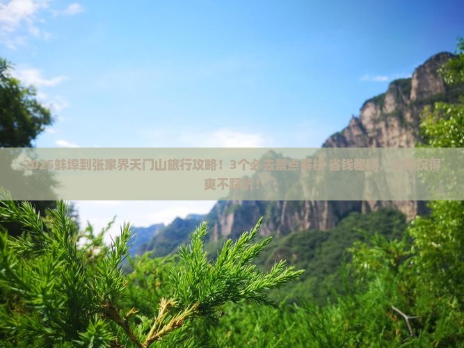 蚌埠到张家界天门山必去地