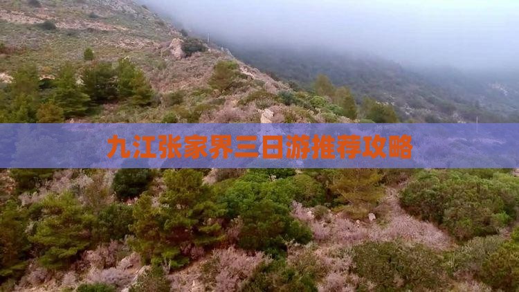 九江到张家界天门山三日游