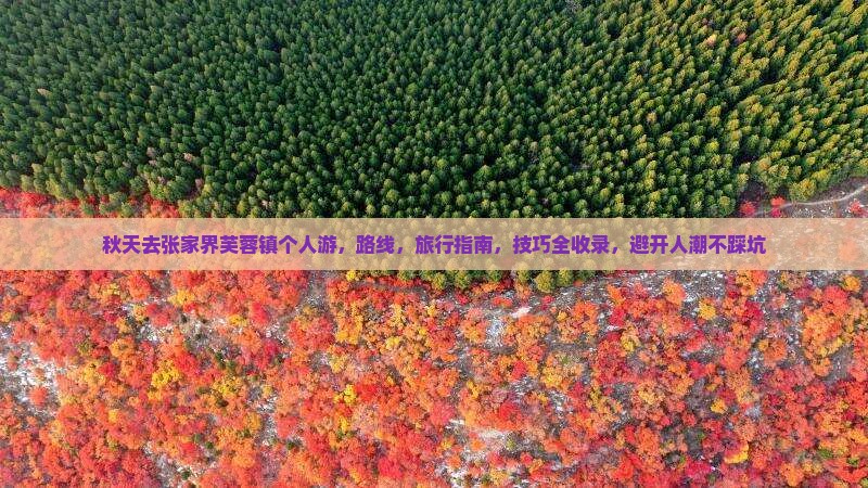 秋天去张家界芙蓉镇个人游