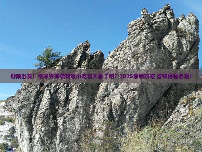 黔南去张家界玻璃栈道旅游小吃