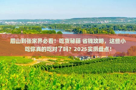 眉山到张家界旅游小吃