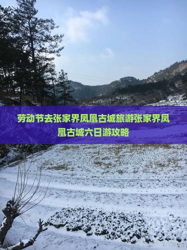 劳动节去张家界凤凰古城旅游